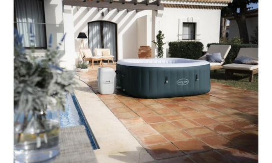 Lay-Z-Spa Ibiza AirJet 6 Person Square Hot Tub - Most Affordable