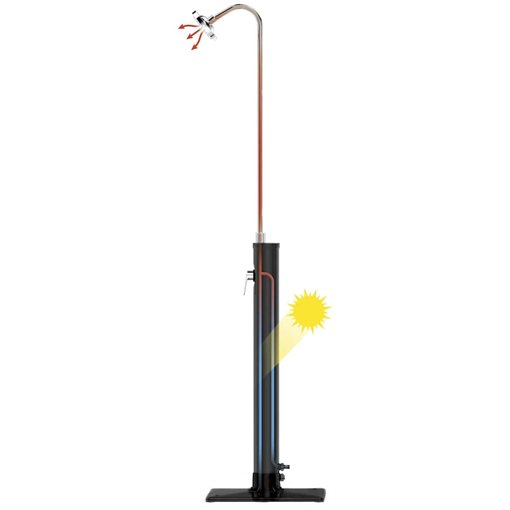 Bestway Solar Flow Outdoor Shower Black 8 L