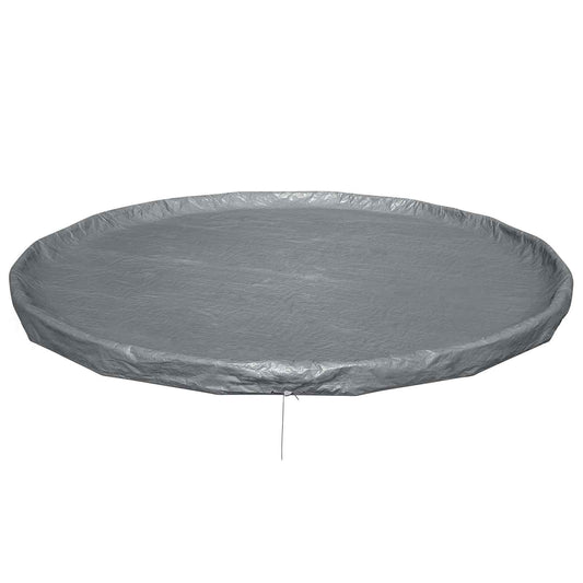 Bestway Pool Cover Ø4.88 m Round Polyester Grey