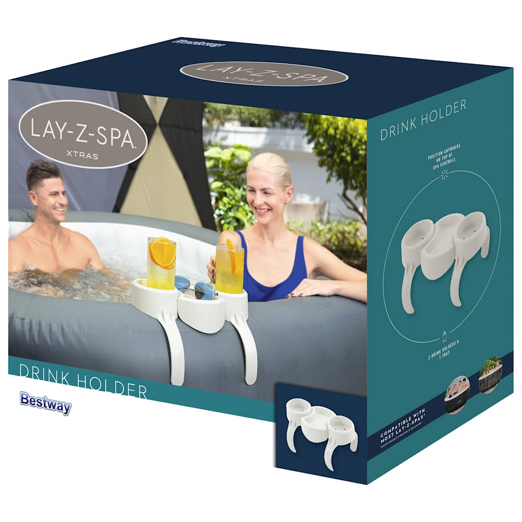 Bestway Drink Holder | Beige | PP, ABS | Portable | Portable | Drink Holder