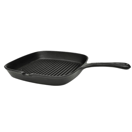 vidaXL Grill Pan Cast Iron 24x23 cm