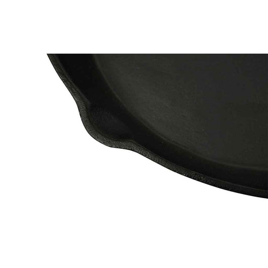 50124 vidaXL Grill Fry Pan Cast Iron 30 cm Round