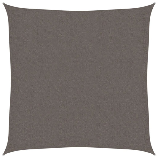 vidaXL Sunshade Sail HDPE Square 2x2 m Anthracite