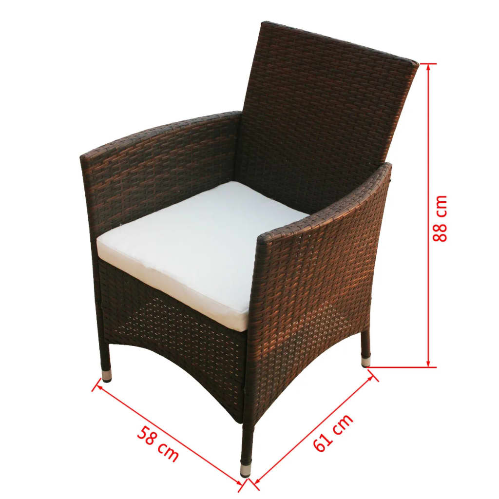 vidaXL Patio Furniture | Brown