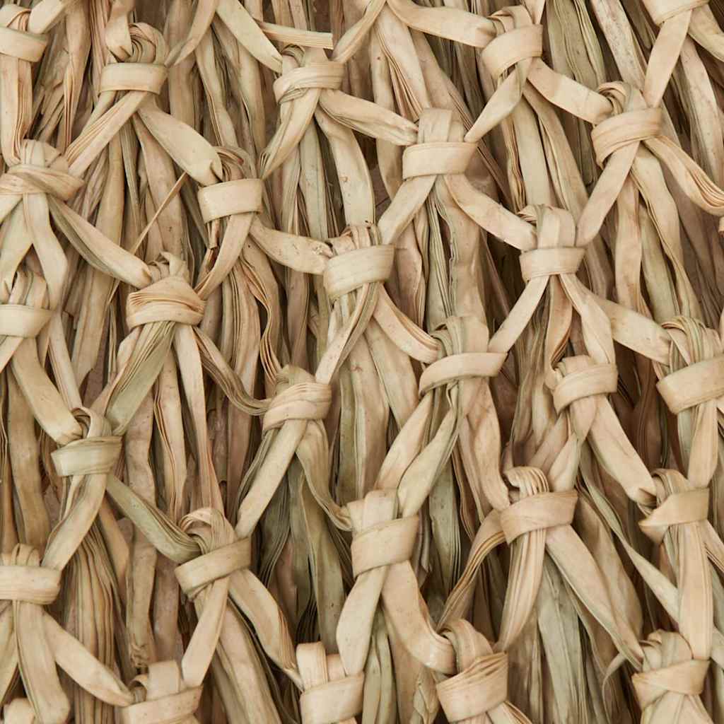 vidaXL Bamboo Garden Parasol with Banana Leaf Roof 210 cm