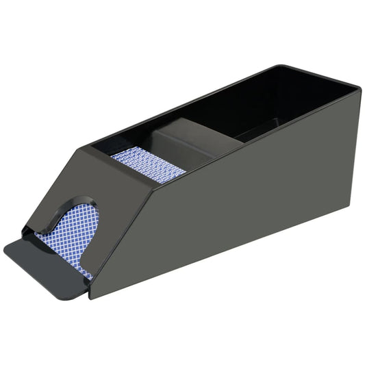 80186 vidaXL Combine Poker/Blackjack Set with 600 Laser Chips Aluminium