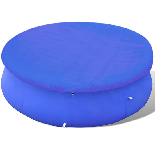vidaXL Pool Cover PE Round 460 cm 90 g/m²