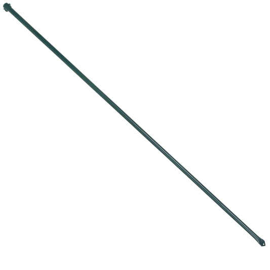 142310 vidaXL Garden Posts 10 pcs 1,5 m Metal Green