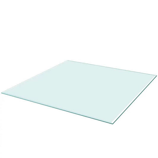 243632 vidaXL Table Top Tempered Glass Square 800x800 mm