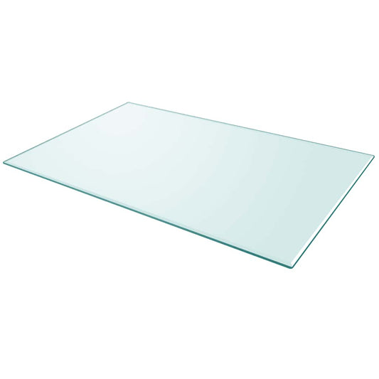 243633 vidaXL Table Top Tempered Glass Rectangular 1000x620 mm