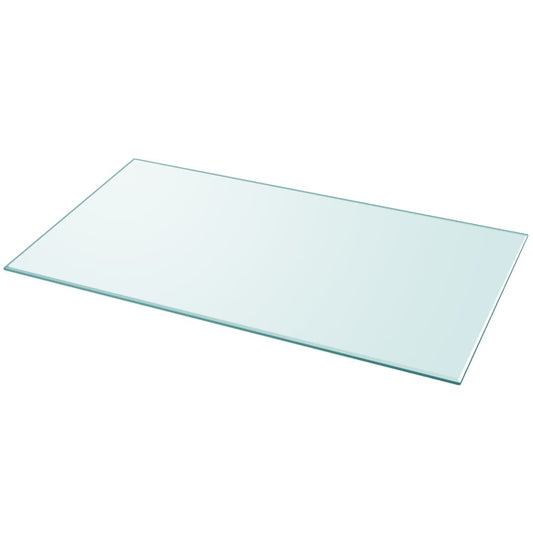 243634 vidaXL Table Top Tempered Glass Rectangular 1200x650 mm