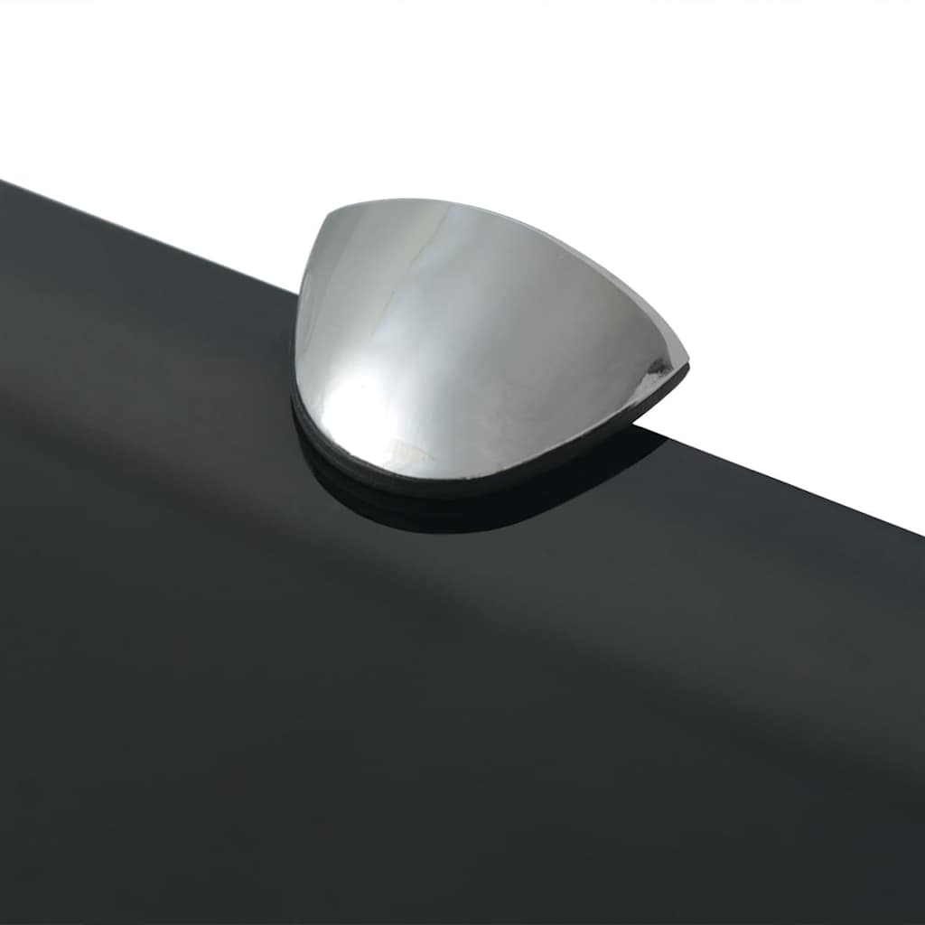 243768 vidaXL Floating Shelf Glass 90x10 cm 8 mm