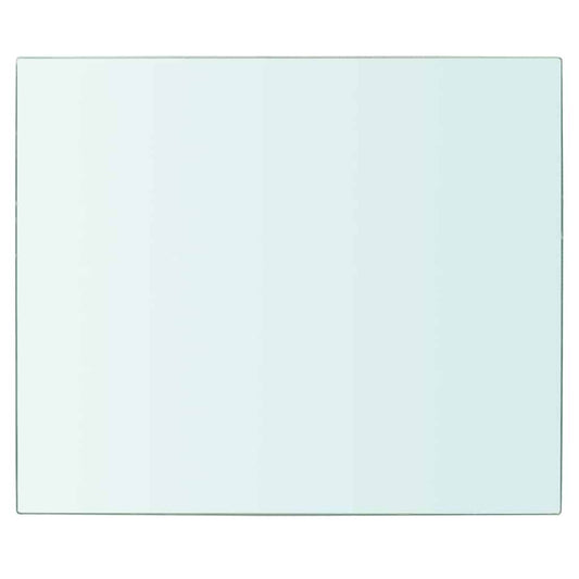 vidaXL Shelf Panel Glass Clear 30x25 cm
