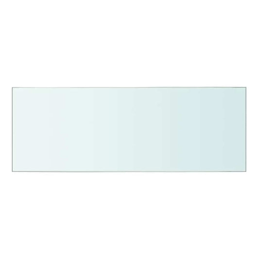 vidaXL Shelf Panel Glass Clear 40x12 cm