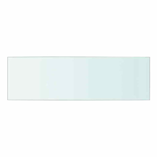 vidaXL Shelf Panel Glass Clear 50x15 cm