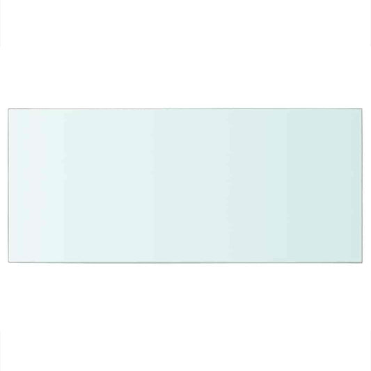 vidaXL Shelf Panel Glass Clear 50x25 cm