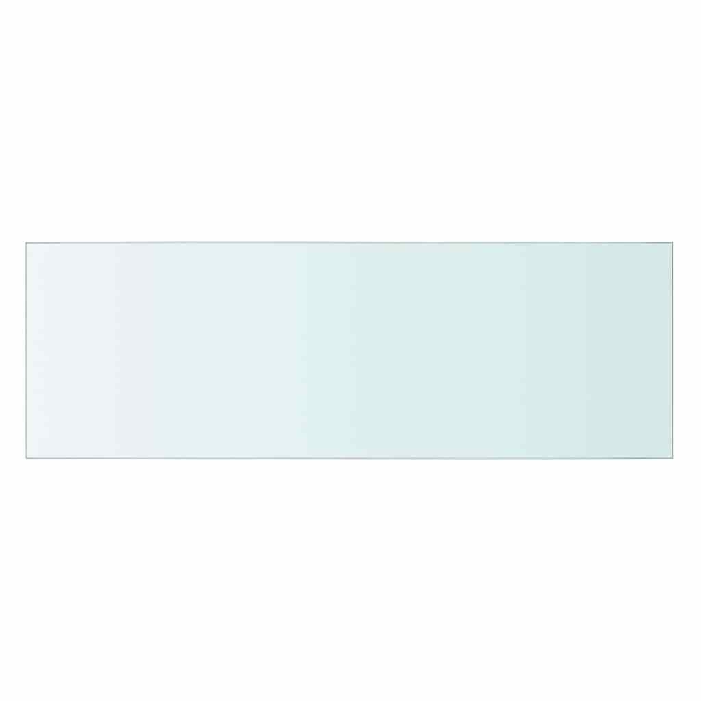vidaXL Shelf Panel Glass Clear 60x20 cm