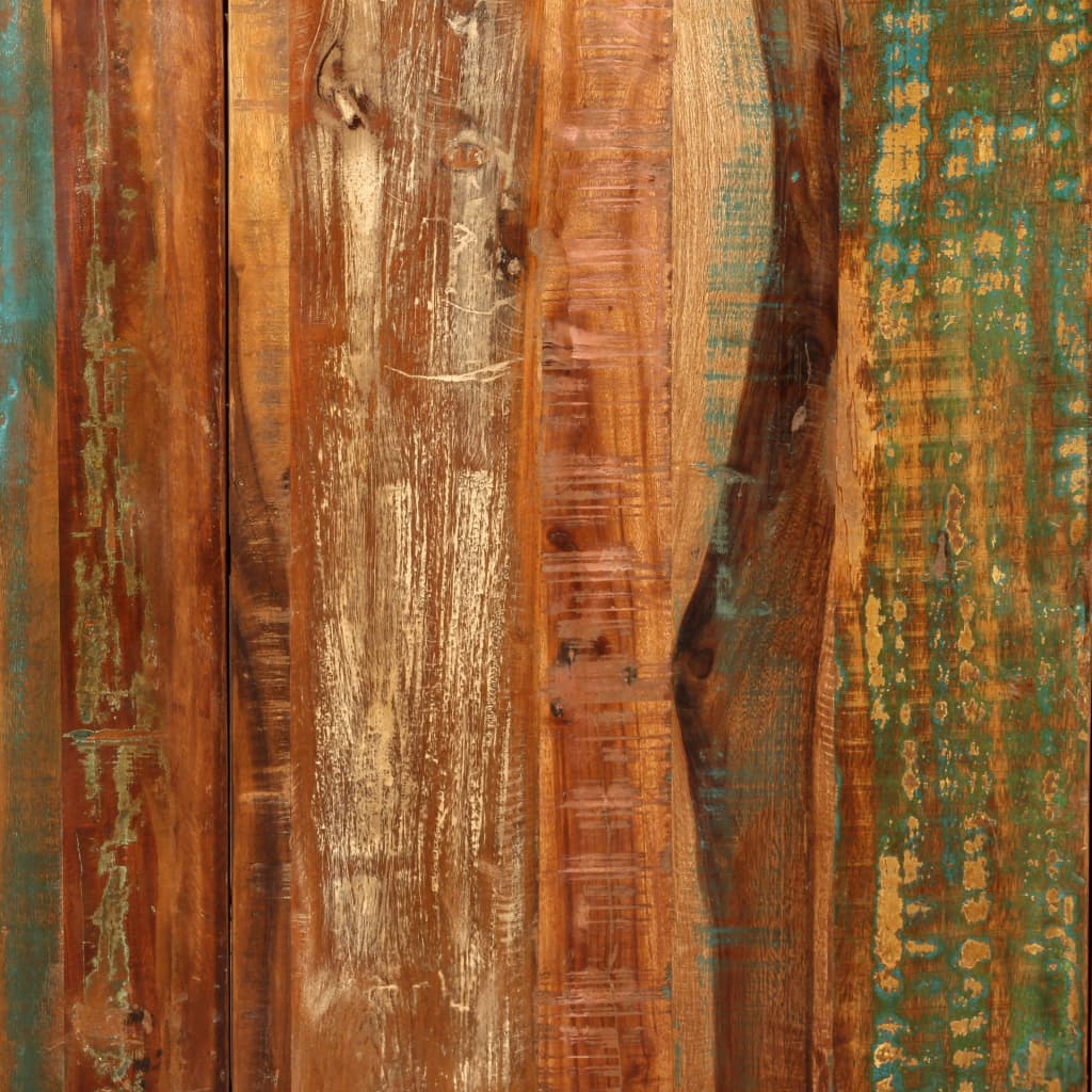 243999 vidaXL Dining Table Solid Reclaimed Wood 180 cm