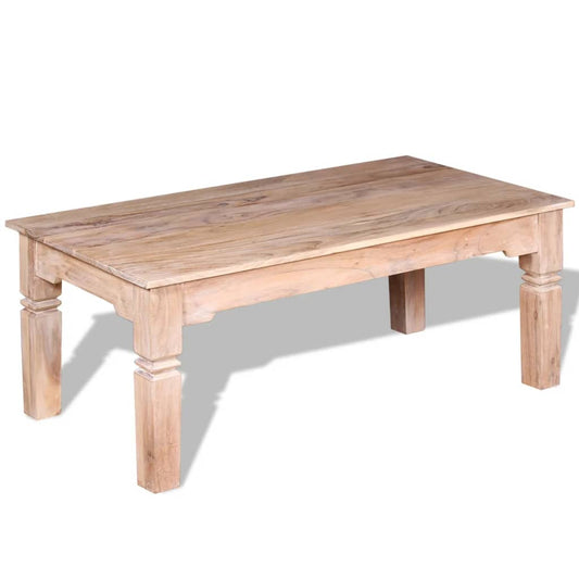 vidaXL Coffee Table | Brown | Solid acacia wood | Large | Coffee Table