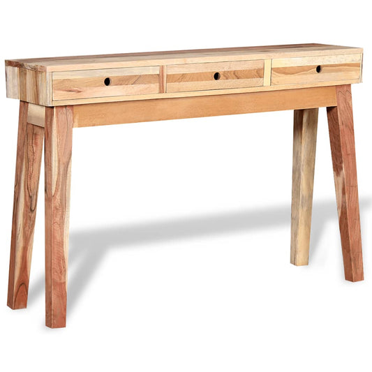 244238 vidaXL Console Table Solid Reclaimed Wood