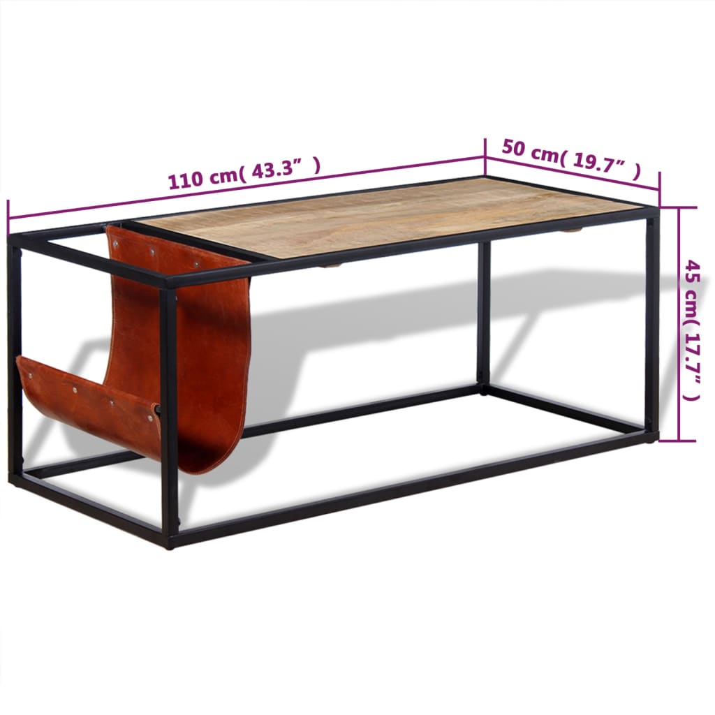 vidaXL Coffee Table | Multicolour