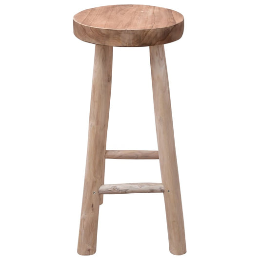 244545 vidaXL Bar Stool Solid Teak Wood