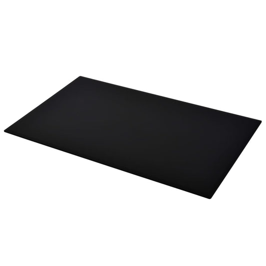 vidaXL Table Top | Black | Tempered Glass | 1200 x 650 x 8 mm | Table Top