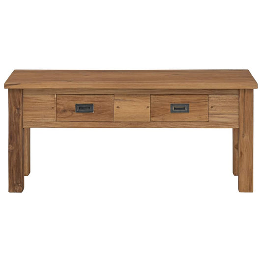 vidaXL Hall Bench | Teak | Solid teak | 90 x 30 x 40 cm | Hall Bench