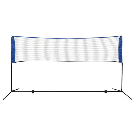 91307 vidaXL Badminton Net Set with Shuttlecocks 300x155 cm