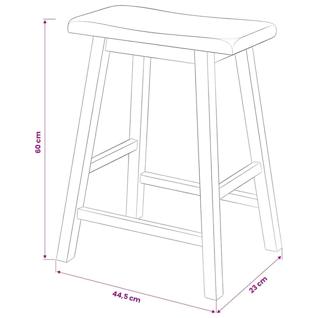 245363 vidaXL Bar Set 3 Pieces MDF Black