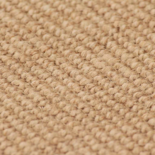 245287 vidaXL Area Rug Jute with Latex Backing 160x230 cm Natural