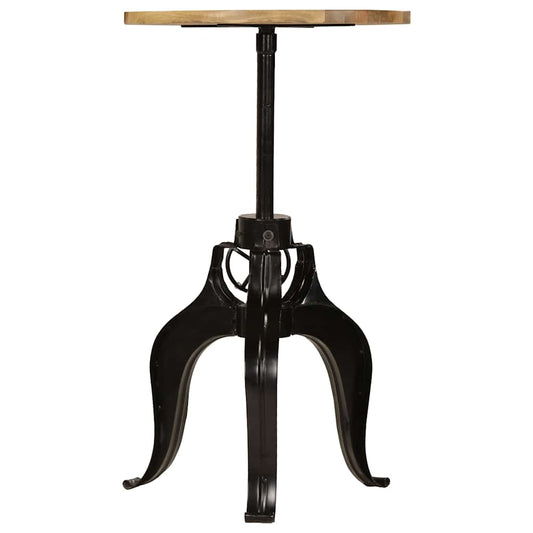245266 vidaXL Bar Table Solid Mango Wood 60x(76-110) cm
