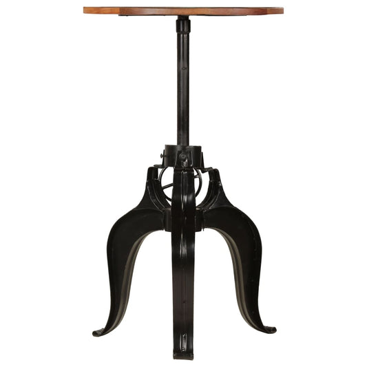 245267 vidaXL Bar Table Solid Reclaimed Wood 60x(76-110) cm