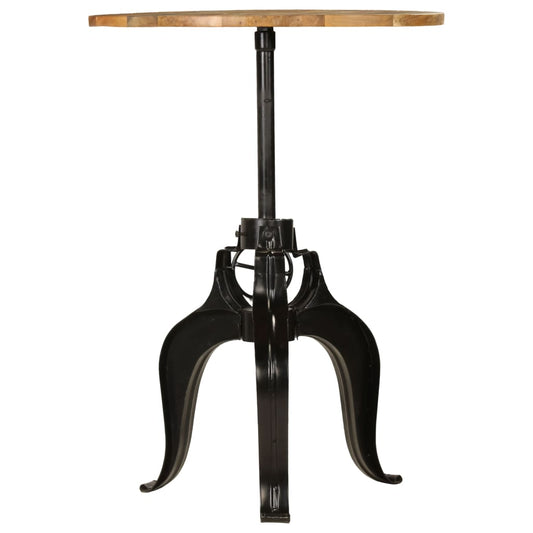 245268 vidaXL Bar Table Solid Mango Wood 75x(76-110) cm