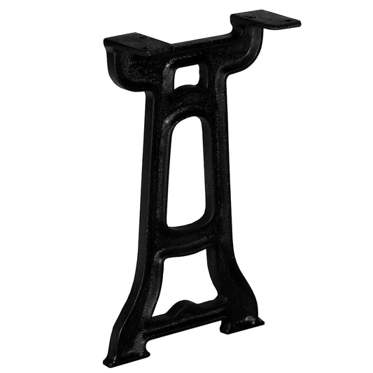 245425 vidaXL Bench Legs 2 pcs Y-Frame Cast Iron