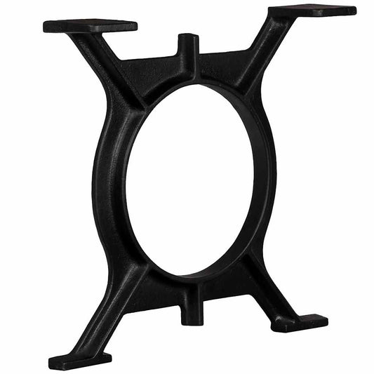 vidaXL Coffee Table Leg | Set of 2 | Black | Cast Iron | Medium