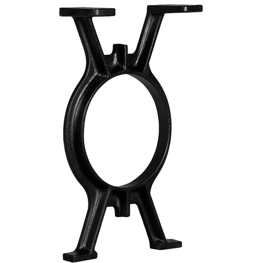245428 vidaXL Bench Legs 2 pcs O-Frame Cast Iron