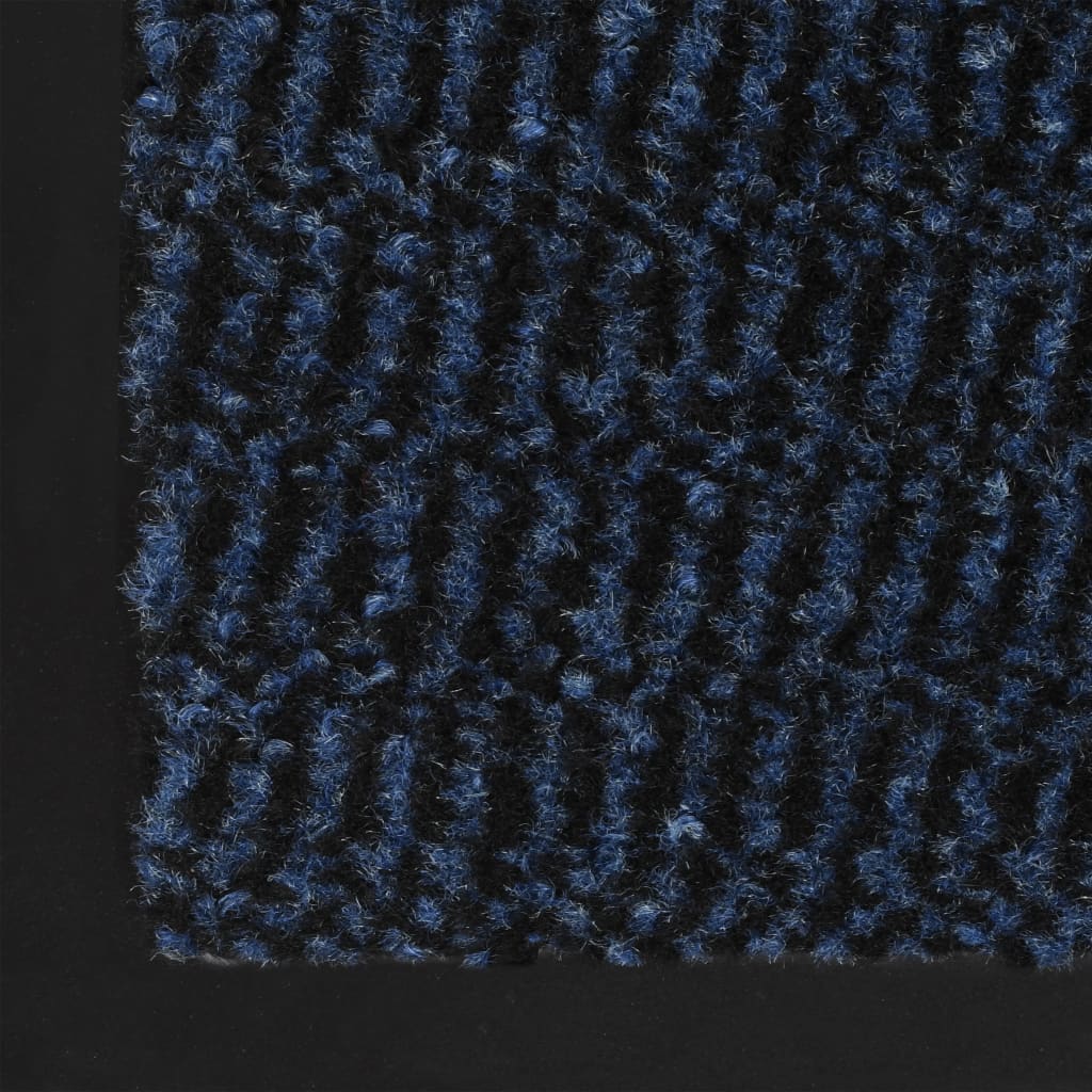 132705 vidaXL Dust Control Mat Rectangular Tufted 40x60 cm Blue