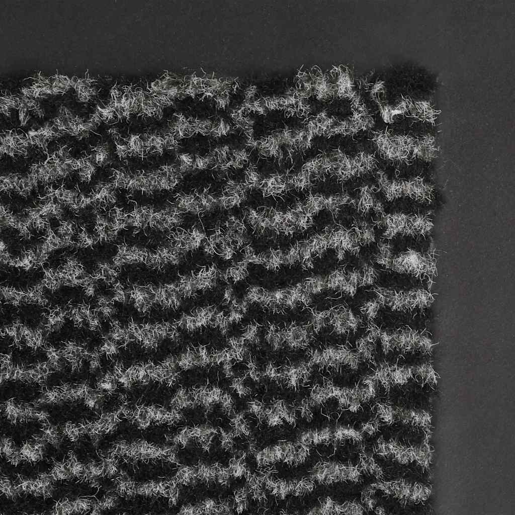 132706 vidaXL Dust Control Mat Rectangular Tufted 60x90 cm Anthracite
