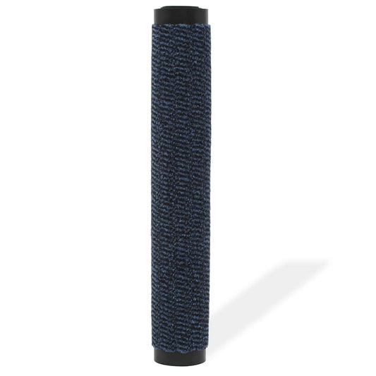 132721 vidaXL Dust Control Mat Rectangular Tufted 120x180 cm Blue