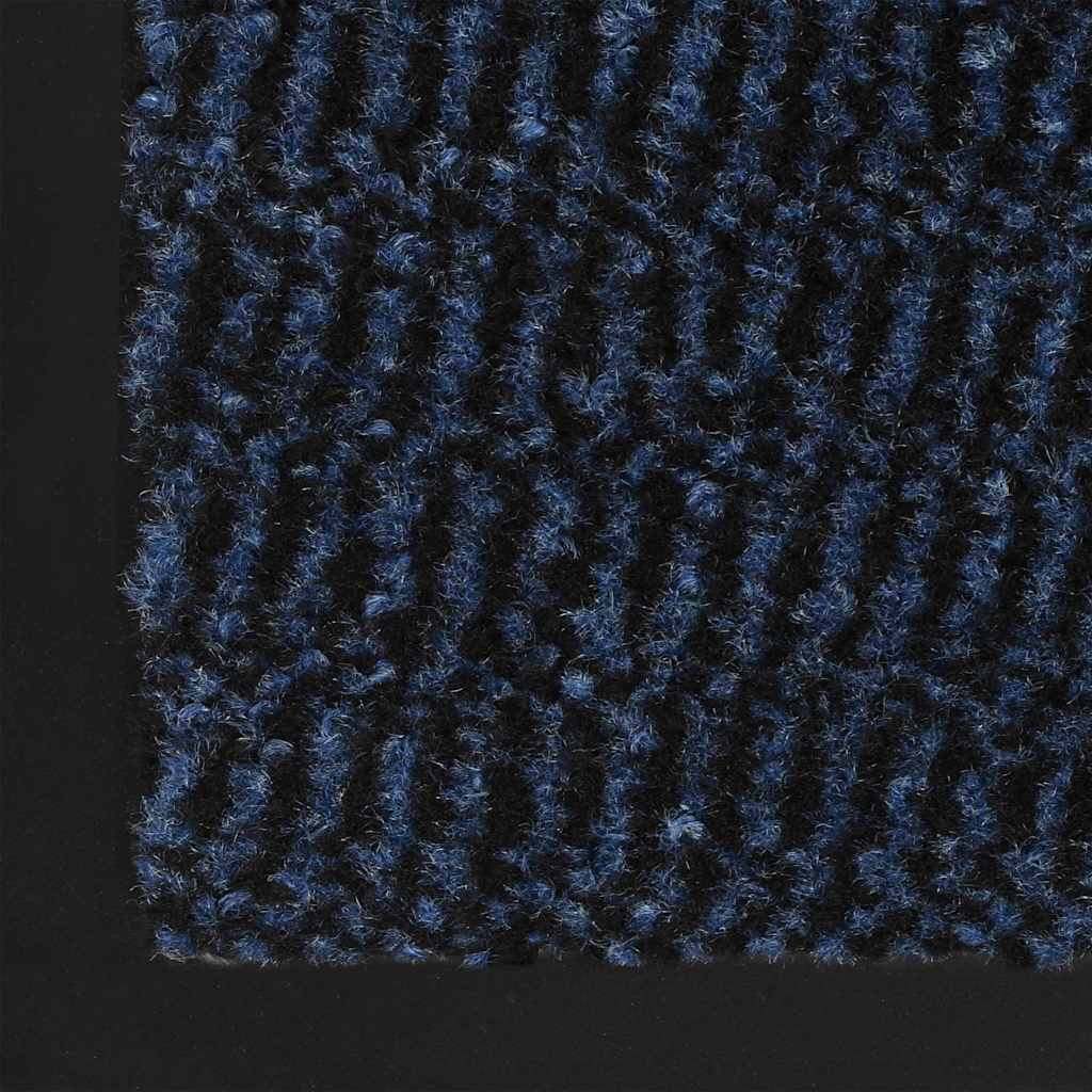 vidaXL Door Mat | Blue | Polypropylene with rubber backing | 120x180 cm