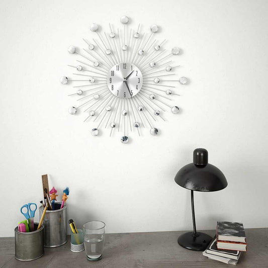 50642 vidaXL Wall Clock with Quartz Movement Modern Design 50 cm