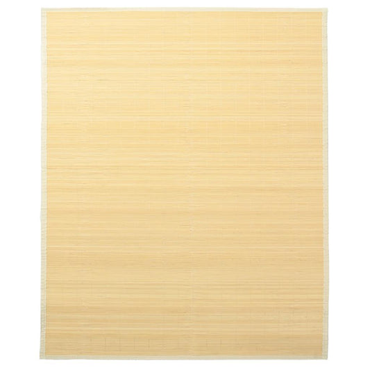 vidaXL Rug Bamboo 160x230 cm Natural