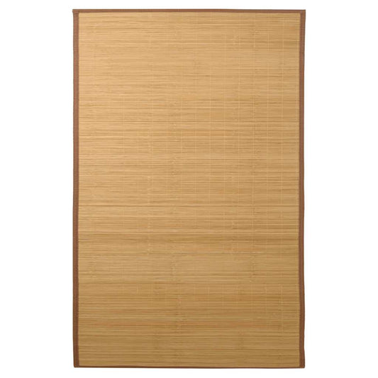 vidaXL Rug Bamboo 100x160 cm Brown