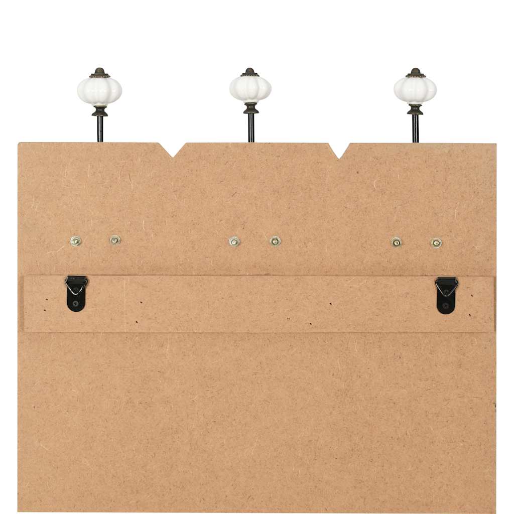 vidaXL Wall-mounted Coat Rack with 6 Hooks 120x40 cm "FAMILY