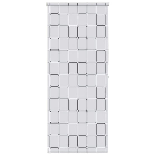 vidaXL Shower Roller Blind 80x240 cm Square