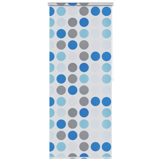 142853 vidaXL Shower Roller Blind 80x240 cm Circle