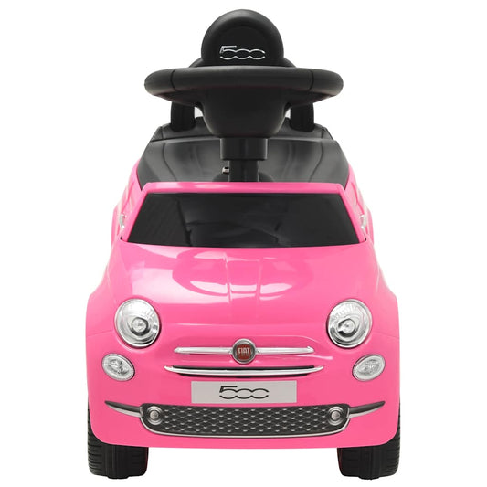 80217 vidaXL Ride-on Car Fiat 500 Pink