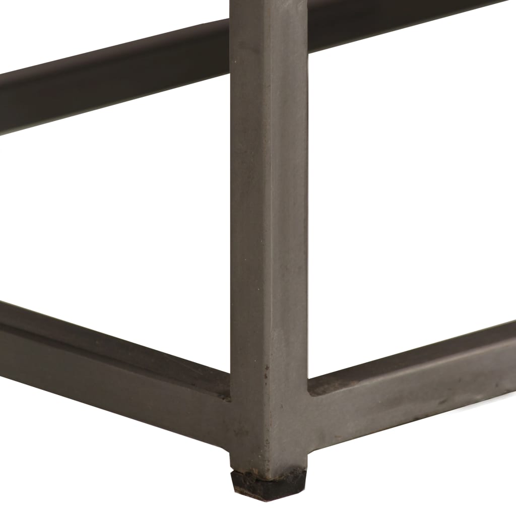 vidaXL TV Cabinet | Recycled Teak | Recycled Teak and Steel | Medium