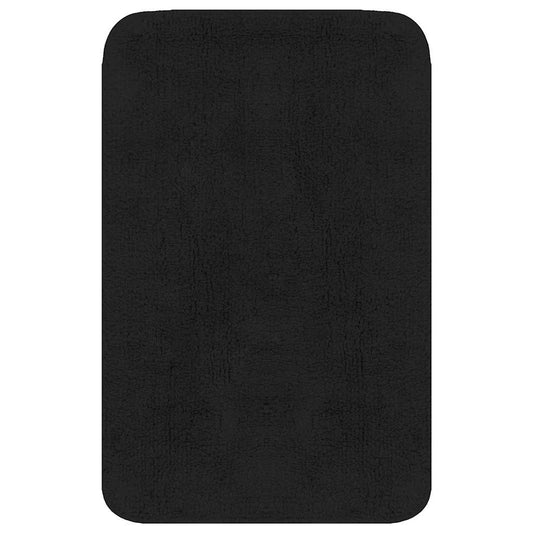vidaXL Bathroom Mat Set 2 Pieces Fabric Anthracite